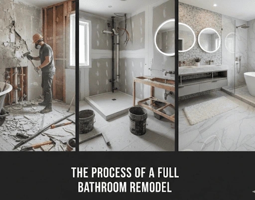 The Process of a Full Bathroom Remodel cover image