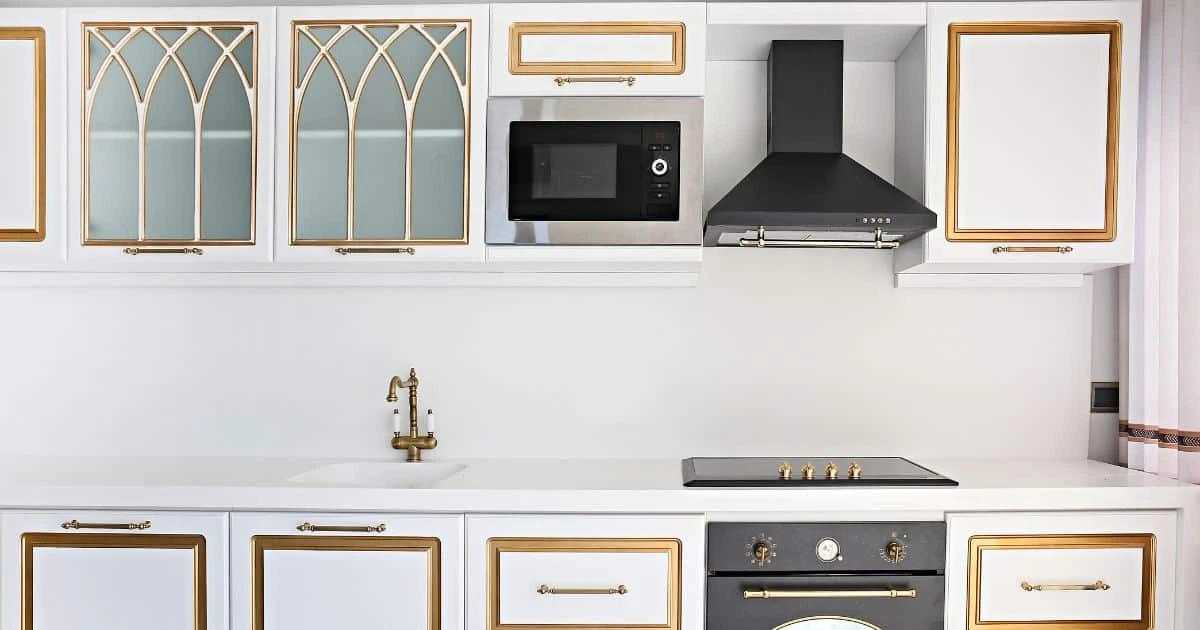 White and Gold Kitchen: Unlocking Elegance and Warmth cover image
