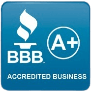 BBB A+ accredited business badge