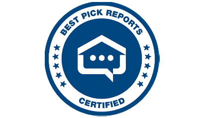 Best Pick Reports certified badge