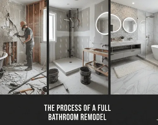 The Process of a Full Bathroom Remodel