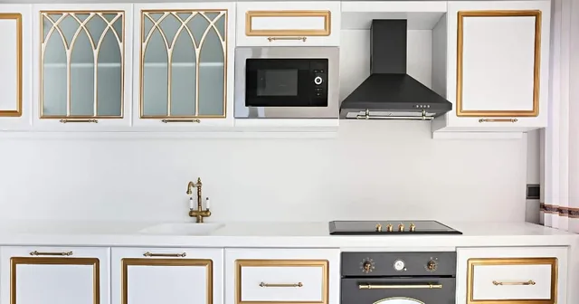 White and Gold Kitchen: Unlocking Elegance and Warmth