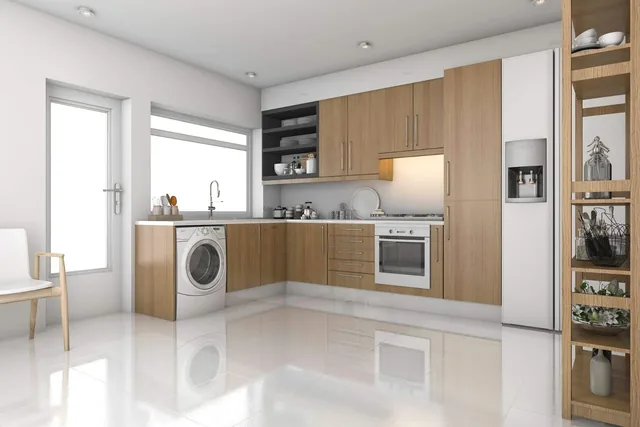 White Kitchen Floor Tiles: The Contemporary Choice in Kitchen Remodeling