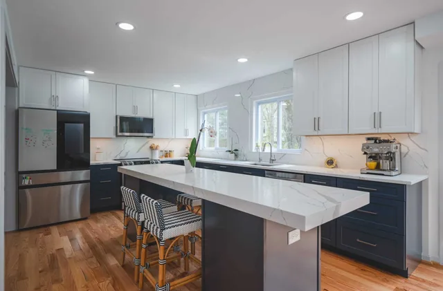 Bright finished interior suitable for real estate referral partnerships