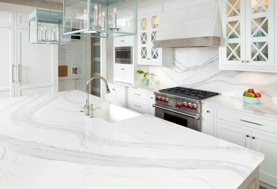 Home addition service showcase with premium stone and integrated planning